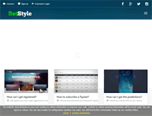 Tablet Screenshot of betstyle.com